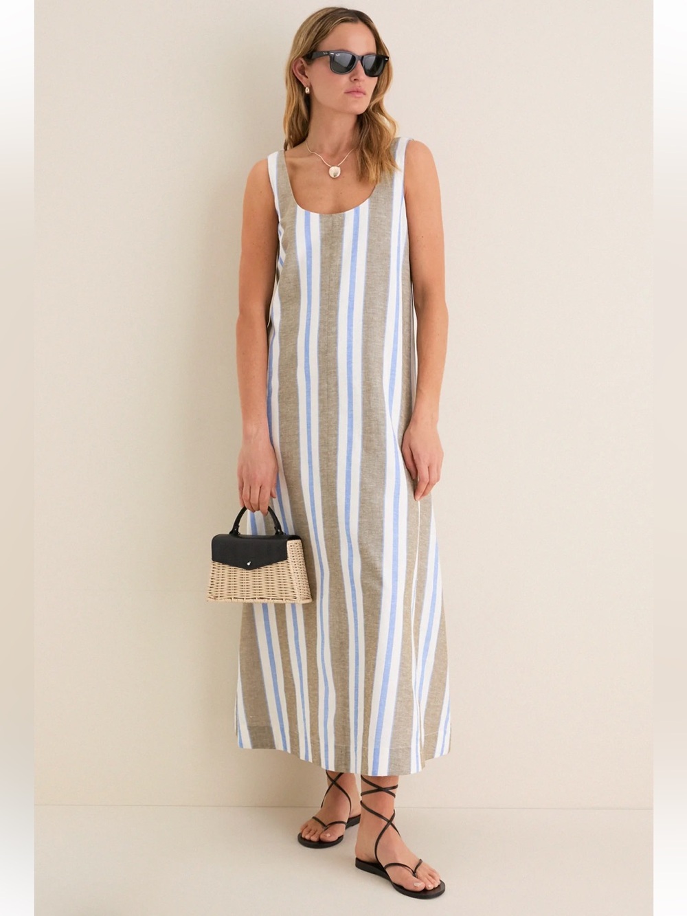 Tuckernuck Riviera Stripe Hawes Dress - Picture 3 of 5